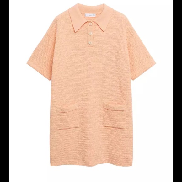 NWOT Mango Polo Dress - Picture 4 of 7